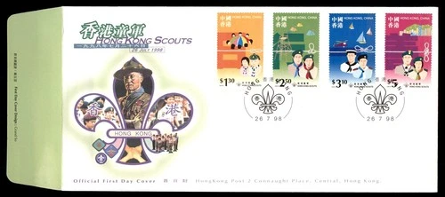 Mayfairstamps China FDC 1998 Scouts Combo First Day Cover aax_06759