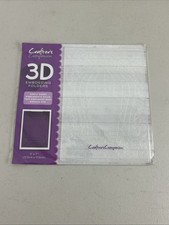 CRAFTER'S COMPANION "Simply Sweet" Birdcage 3D Embossing Folder, 5" x 7", New