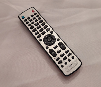 NEC RU-M121 Remote Control OEM for MultiSync P V X Series Displays LCD - USED