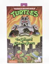 Chrome Dome Cartoon NECA TMNT Ninja Turtles Colossal Chrome Dome MISB USA
