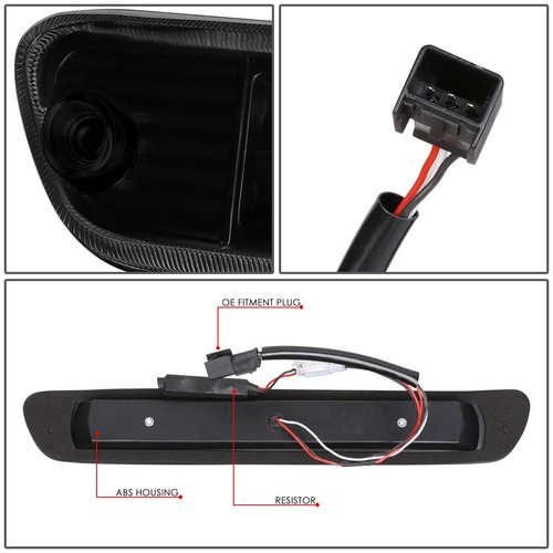 3D LED THIRD/3RD TAIL BRAKE LIGHT+CARGO LAMP FOR 04-12 COLORADO/CANYON TINTED - Picture 5 of 6