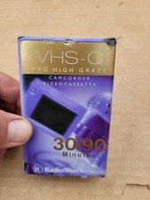 NEW VHS-C Camcorder 30/90 min Radio Shack Pro High Grade 44-470 PHG-30 Cassette