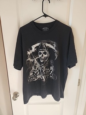 Sons Of Anarchy Vintage T-Shirt Size XL Black SAMCRO Road Gear
