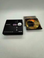 Sony Net MD Walkman MZ-NE410 Black MiniDisc Player Recorder Works-But Read