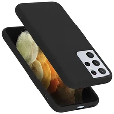 Case for Samsung Galaxy S21 ULTRA Protection Phone Cover TPU Silicone Liquid