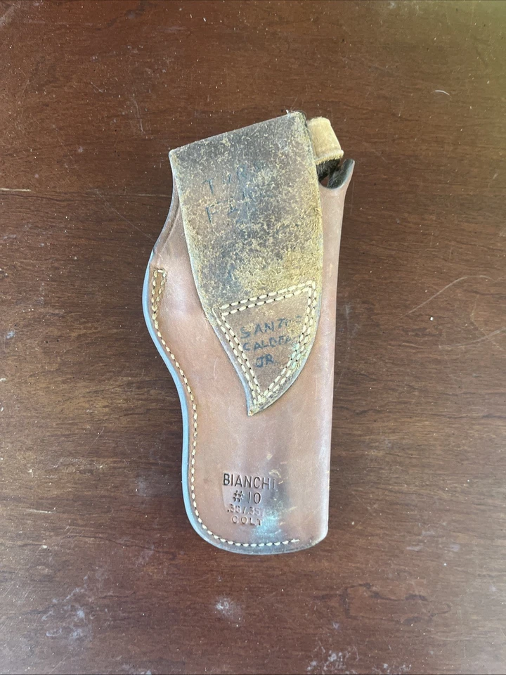BIANCHI Cuero Marrón #10 .38/.357 Colt Foto 2 de 3
