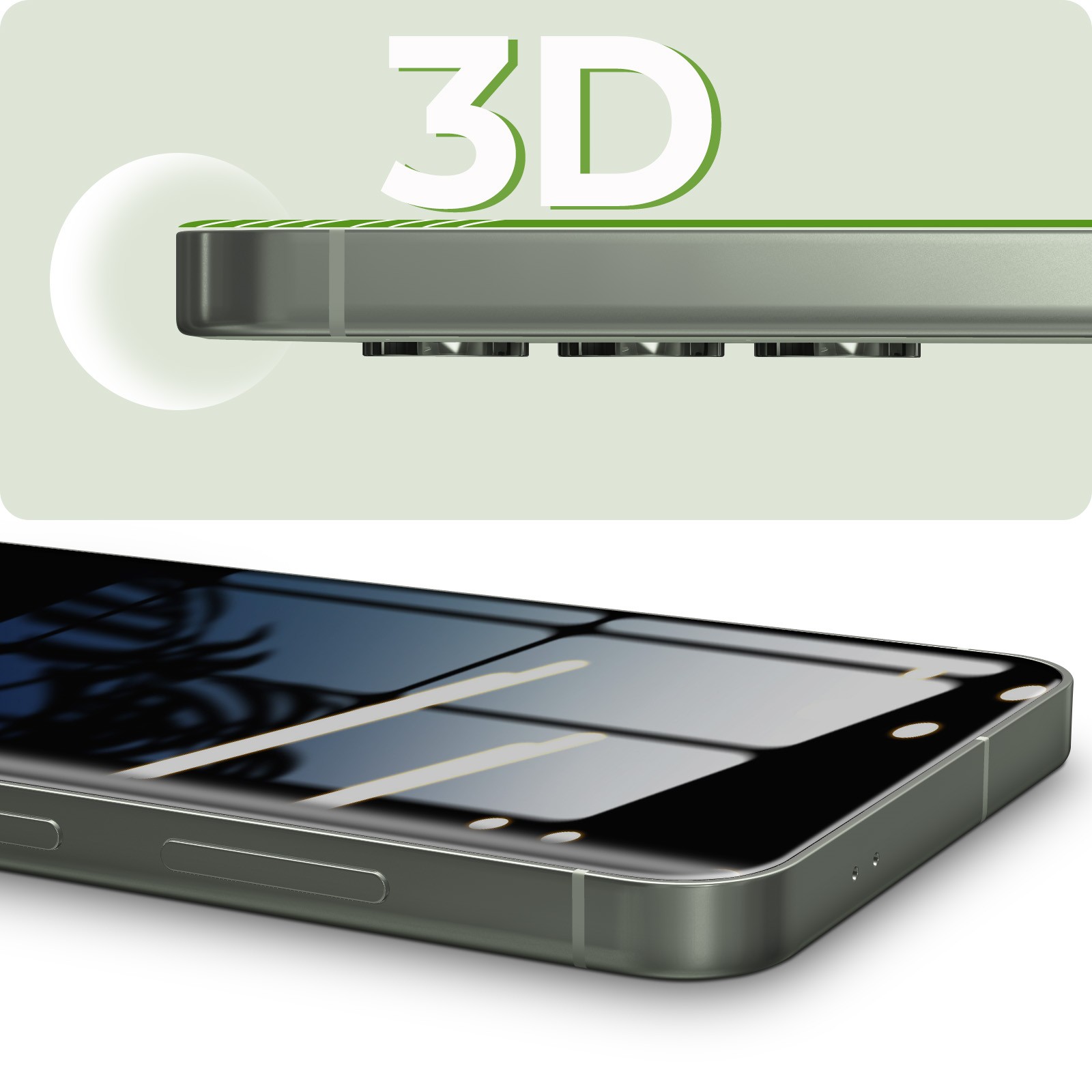 Protection écran Galaxy S24 couverture 3D en verre flexible - 3