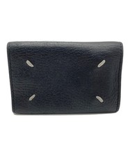 Authentic Maison Margiela Goat Leather 6-ring Key Case Black Men S55UA0026 P286