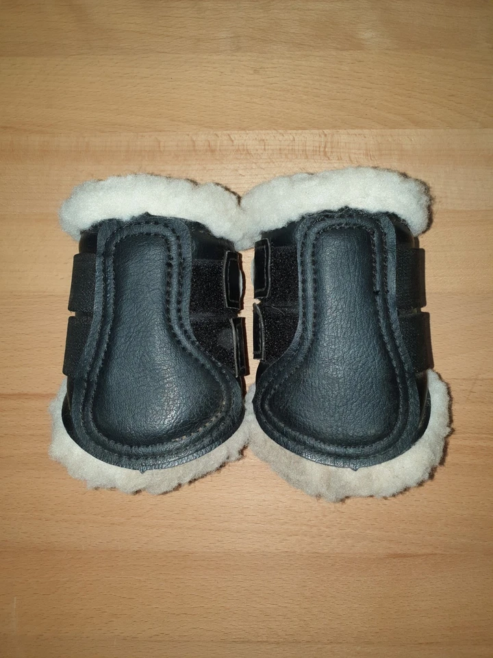 Minishetty Gamaschen Schwarz Harry's Horse Flextrainer Tiny Air Mini Shetty - Bild 2 von 2