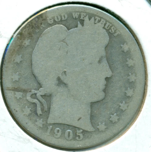 1905-S BARBER QUARTER, GOOD/AG, GREAT PRICE!