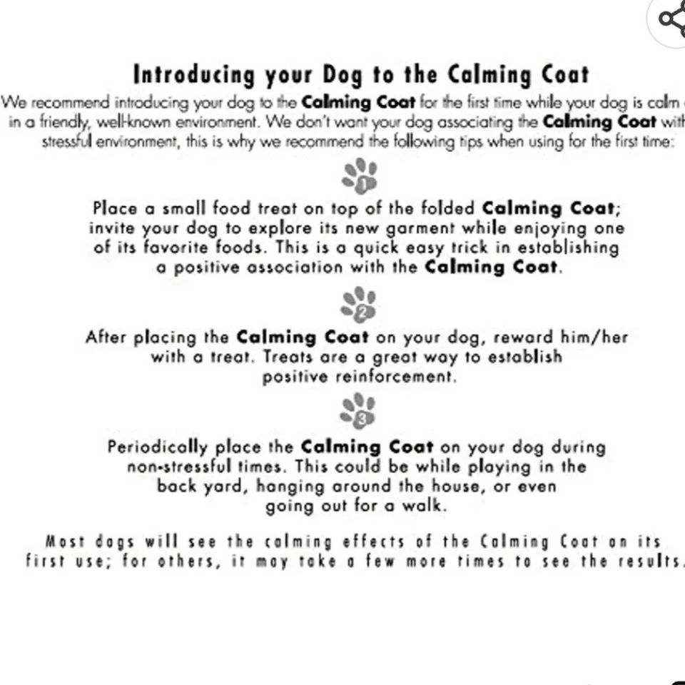 Abrigo Calmante para Perros American Kennel Club Anti Ansiedad y Alivio del Estrés Gris L Foto 2 de 4