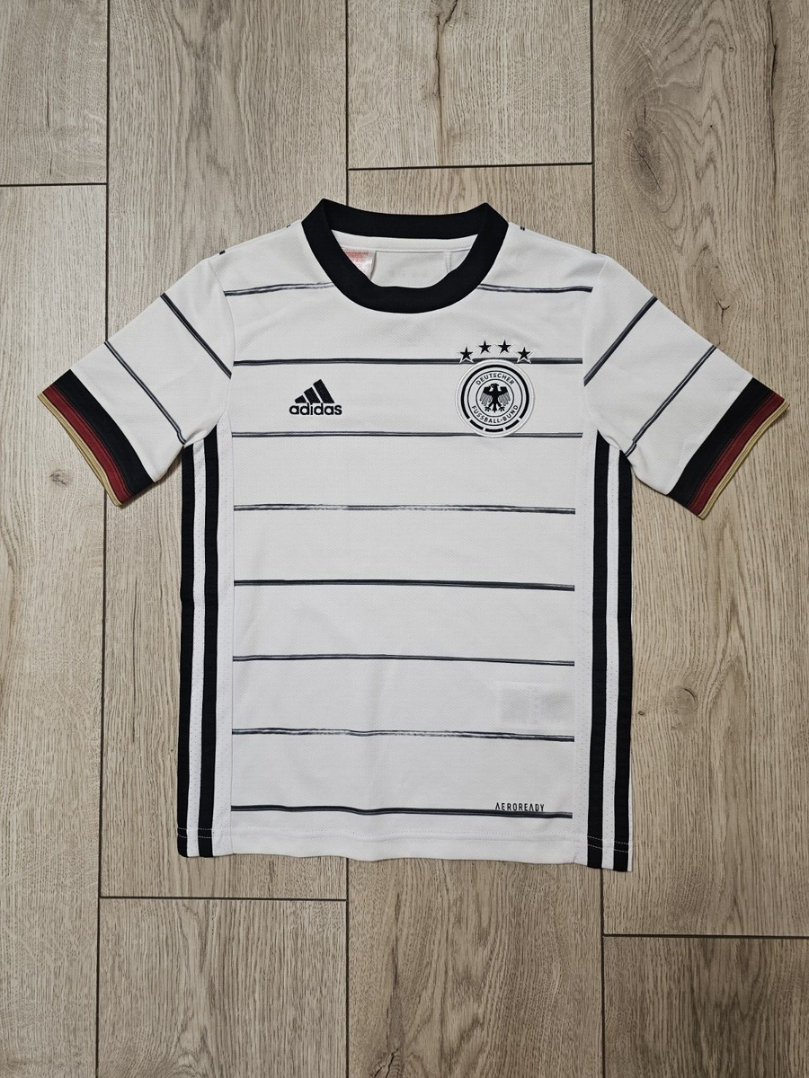 GERMANY 2019 2021 HOME FOOTBALL SHIRT SOCCER JERSEY BOYS 7-8Y