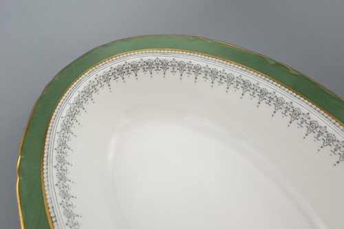 Royal Worcester Regency Green Open Vegetable Bowl Dish FREE USA SHIPPING - Picture 4 of 10