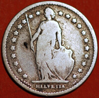 1876 Switzerland Franc KM# 24 | eBay