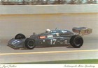 Race Car Driver  JANET GUTHRIE Indianapolis Motor Speedway 4X6 OVERSIZE Postcard — photo 1