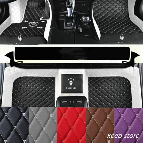 For Maserati All Models Car Floor Mats Auto Carpets Custom FloorLiner Waterproof - Picture 19 of 35