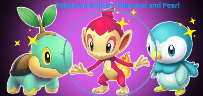 Pokemon Brilliant Diamond / Shining Pearl Starters Turtwig Chimchar Piplup  6IV