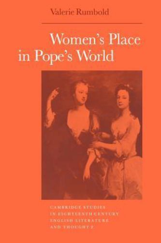 Women's Place in Pope's World Rumbold Paperback Cambridge University Press