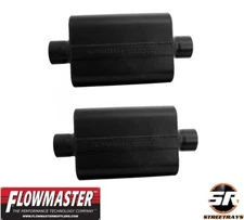 Flowmaster 943045 Super 44 Series Steel Muffler 3" Center In & Out - Pair