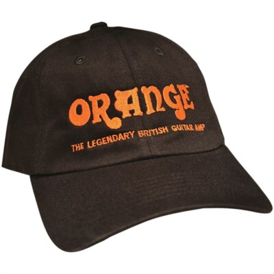 NEW Genuine Orange Amps Baseball Hat - BLACK
