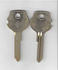 1 VINTAGE NOS UNCUT KEY OPEL BLANK TAYLOR O79JB