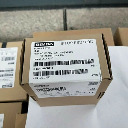 1PZ Nuovo Siemens 6EP1332-5BA10 Alimentatore 6EP13325BA10 Spedizione Celere - Foto 1 di 2