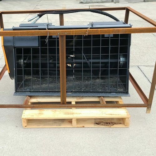 Wolverine Skid Steer Concrete Cement Mixer w/REMOTE for Bobcat Kubota