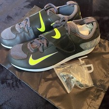 NEW Nike Zoom PV II Pole Vault Track  Field Spikes Black/Volt-Dark Grey