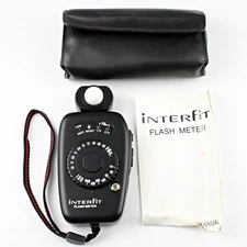 Interfit Flash Meter + Case & Manual - Works Great!