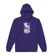 PRIMITIVE X DRAGON Z FRIEZA FORMS Pullover Hoodie - Purple - Large - NWT