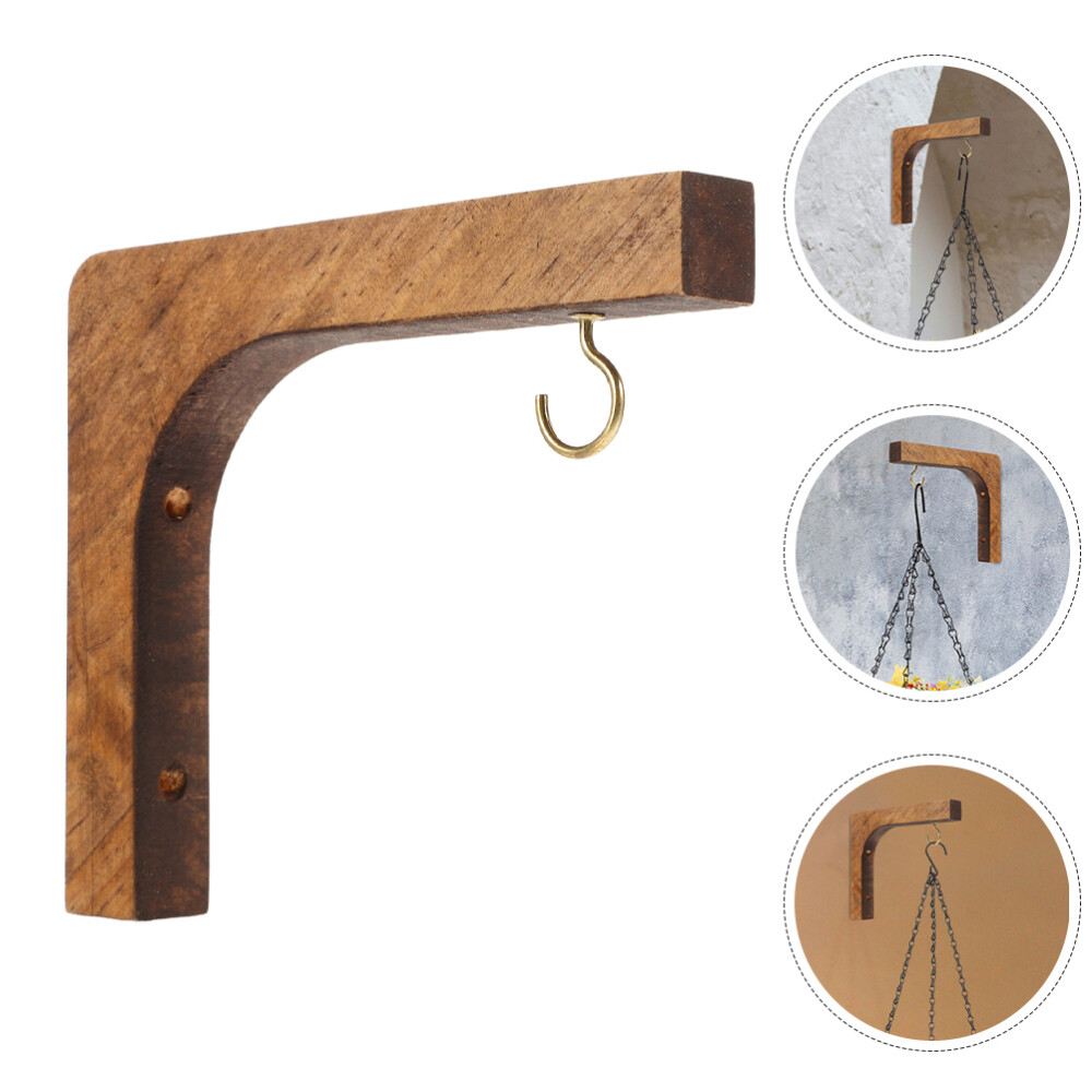 2 Pcs Wall Plant Hangers Indoor Hanging Planter Hook Hooks for Plants