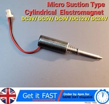 DC 3V 5V 9V 12V 24V Linear Suction Tubular Actuator Micro Solenoid Electromagnet