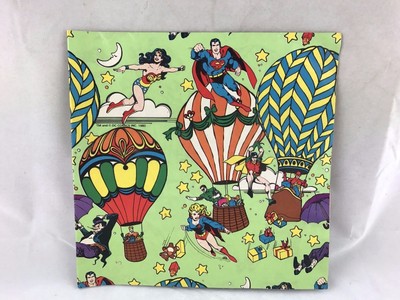 wonder woman wrapping paper