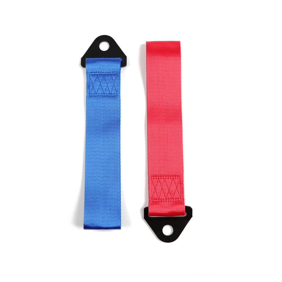 Correa de remolque de carreras de alta resistencia JDM para gancho de rally de remolque GTR R32 R33 R34 Foto 3 de 4