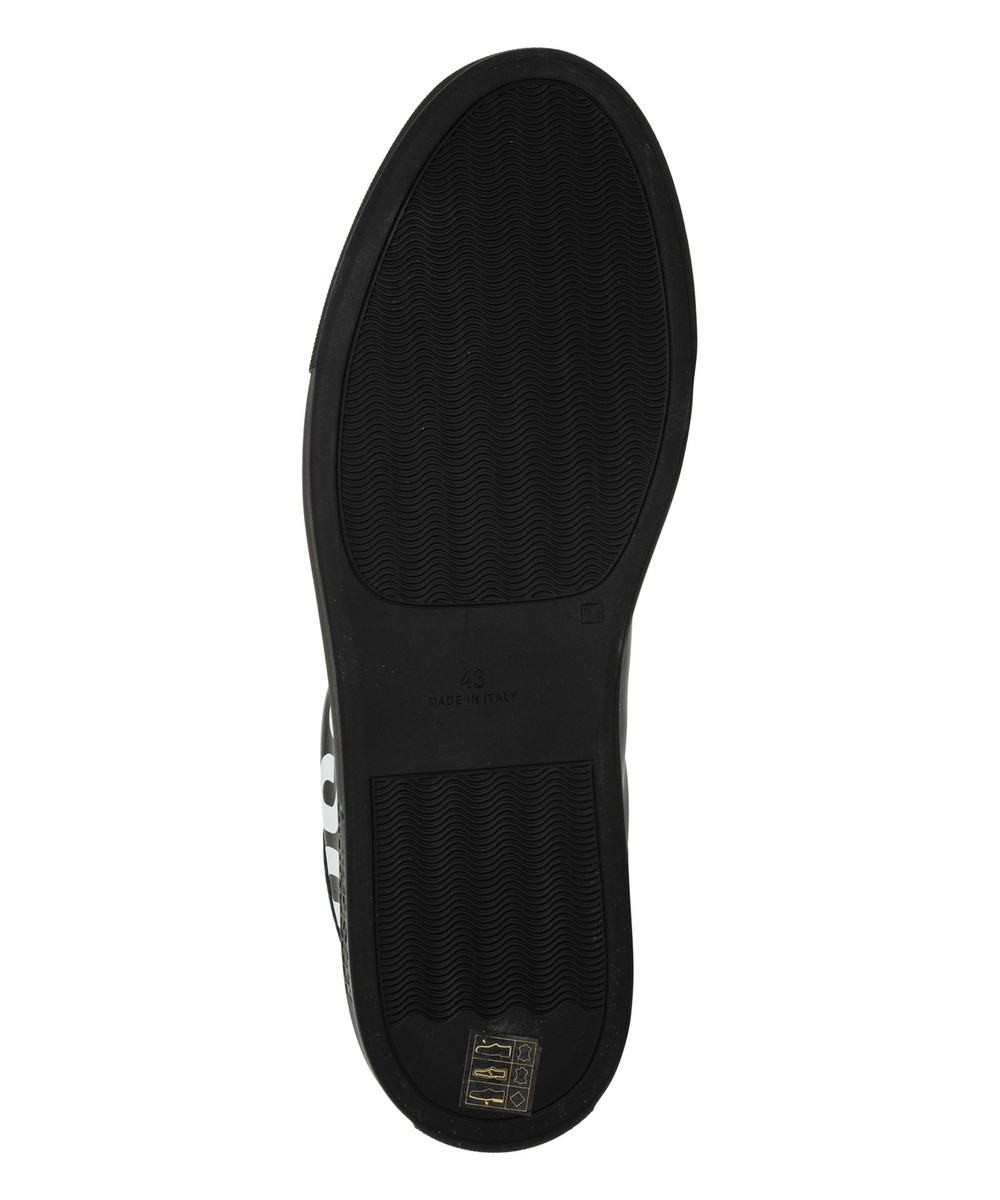 Moschino sneakers men serena MB15012G1LGA0000 Black leather