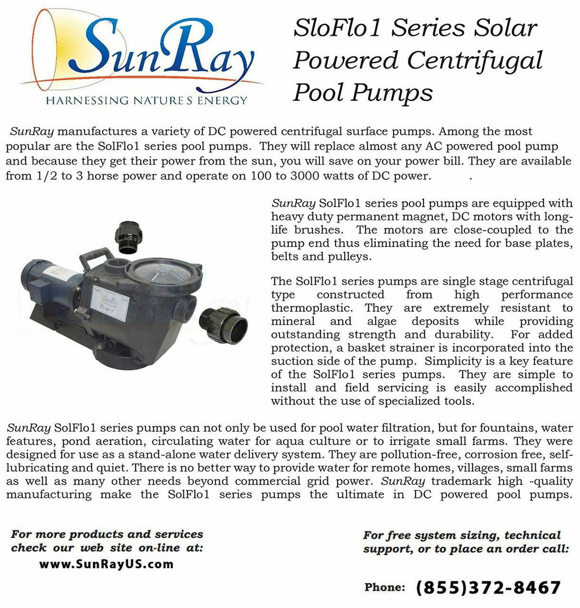 Solar Pool Pump Brush Type 1/2HP 72v 2 PV Solar Panels Above Ground Pool  Motor | eBay