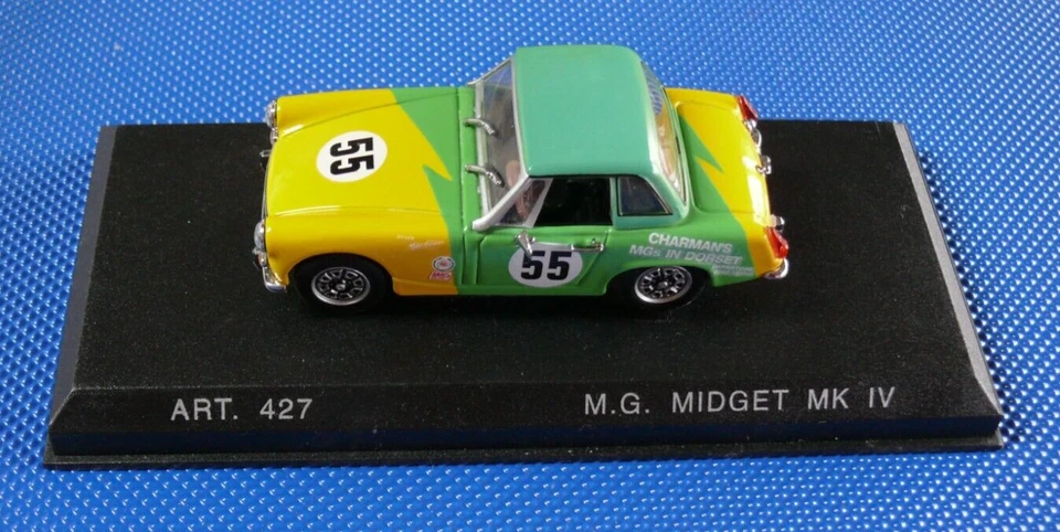 1/43ème LOT DE 3 MG MIDGET Mk. IV 1969 RACING  -  DETAILCARS REF 426 + 427 + 428 - Photo 2/4