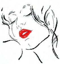 "Beauty" Unprinted Counted Funny Needlework Cross Stitch Kit Magic Needle 66-12