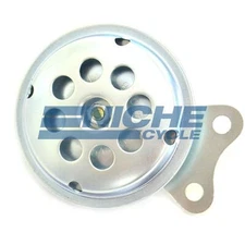 Universal Motorcycle Horn Dual Hole Zinc/Zinc 65mm 6 Volt