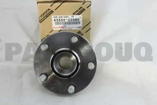 4350232080 Genuine Toyota HUB SUB-ASSY, FRONT AXLE, RH/LH 43502-32080