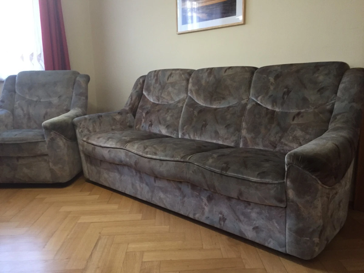 Mann spirituell Philadelphia sofa mit schlaffunktion und 2 sessel
