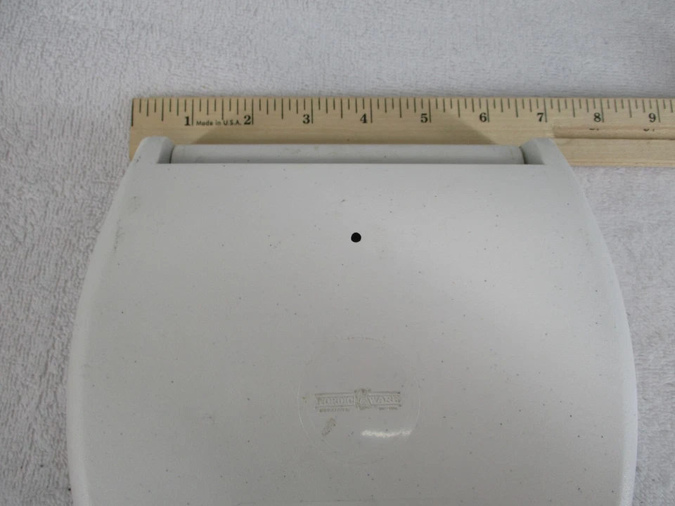 Parrilla saludable para microondas Nordic Ware inalámbrica antiadherente se adapta a la mayoría de los hornos blanca Foto 4 de 4