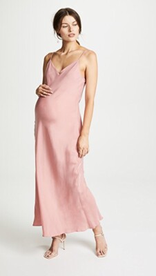 hatch pink dress Hatch The Joy Floaty Maternity Dress Pink For The Creators