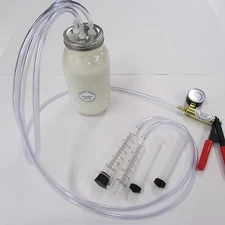  Goat-Sheep Milker Hand Vacuum Milking Machine 1/2 Gallon 2 Teat  Dansha Farms™