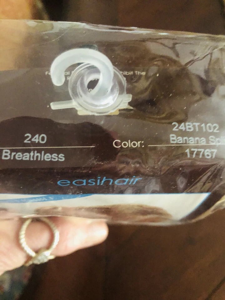 Clip sin aliento Easihair en cola de caballo - nunca usado Foto 2 de 4