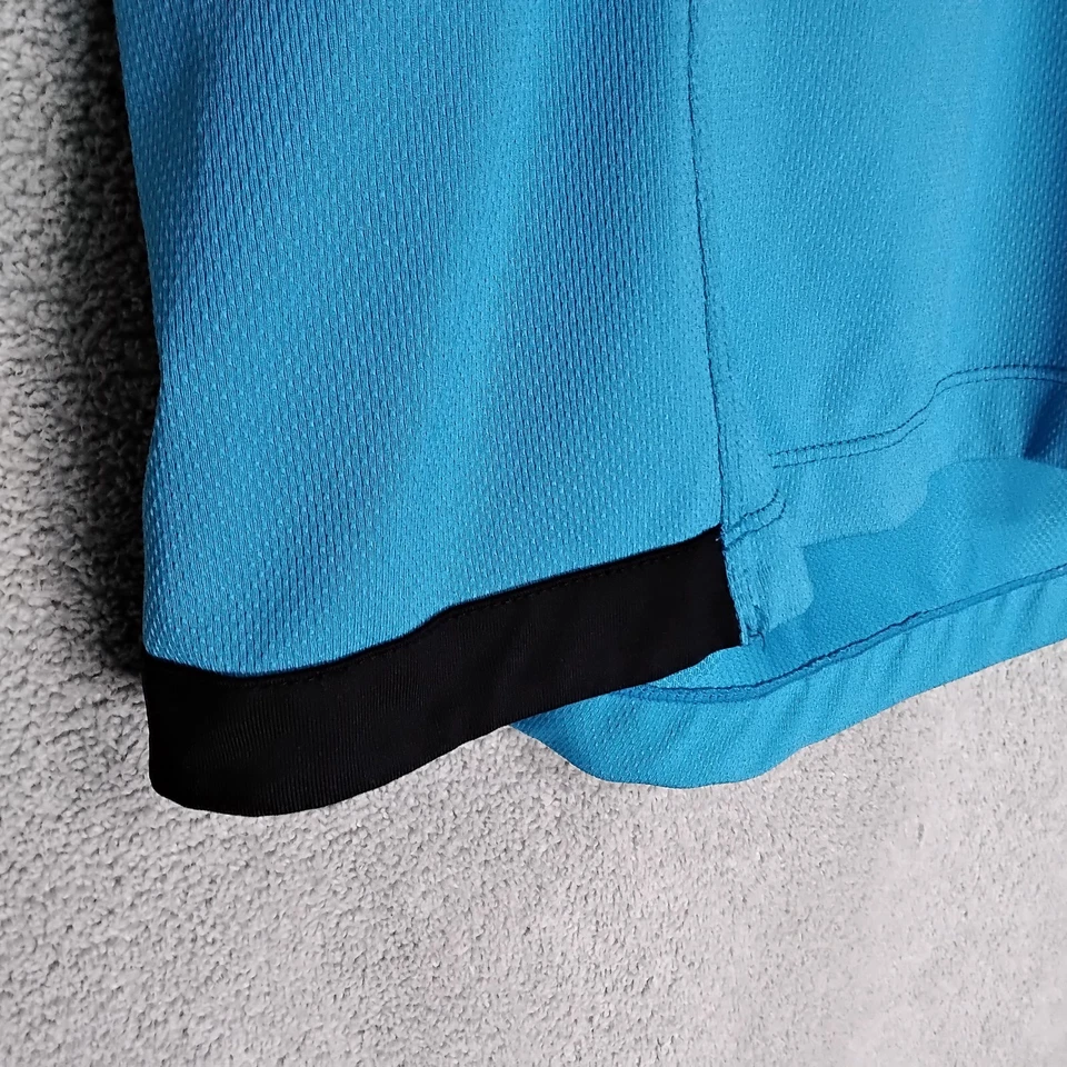 Camiseta sin mangas de golf para mujer talla M azul cielo sin mangas cremallera rendimiento Pullover Foto 2 de 4