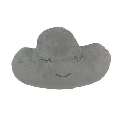 Roba Kuschelkissen in Wolkenform Unisex  Grau