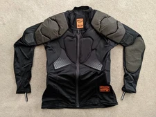 ICON Field Armor Sz 3XL Compression Shirt Black D30 Motorsports Mesh