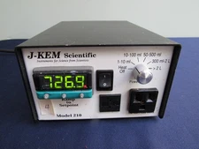 J-KEM SCIENTIFIC MODEL 210 TEMPERATURE CONTROLLER WARRANTEE 2 AVAILABLE