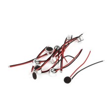 Uxcell Electret Condenser Microphone, 2 Condenser Wires, Cartridge, 6Mm X 3.5Mm